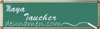 Maya Taucher Visitenkarte